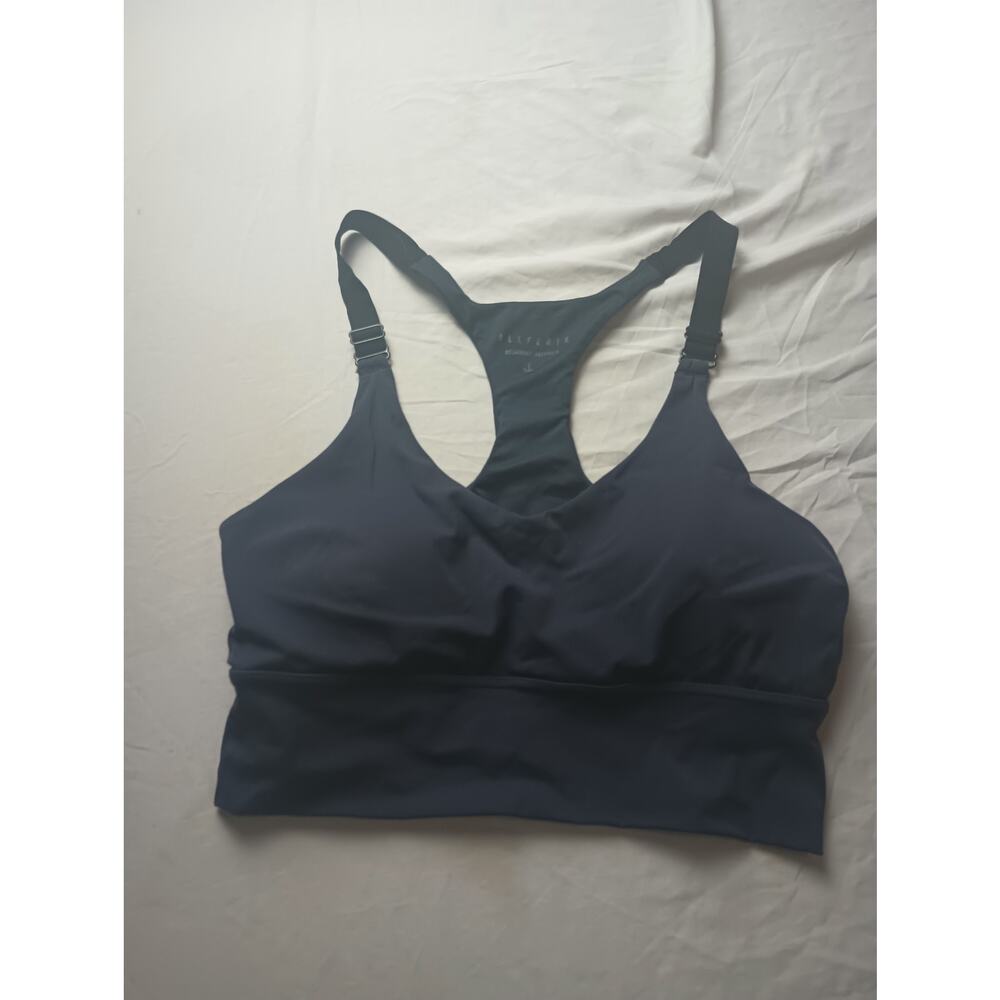 All Fenix Anthropologie Blue‎ Athletic Sports Bra Women Size Large Padded